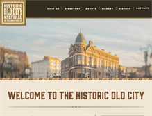Tablet Screenshot of oldcityknoxville.org